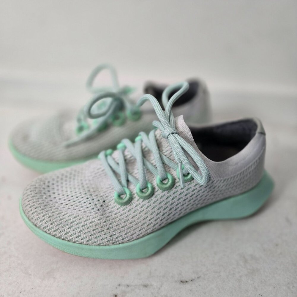 Light Mint Tree Dasher Knit Women's Sneakers - Comfortable Everyday Shoes